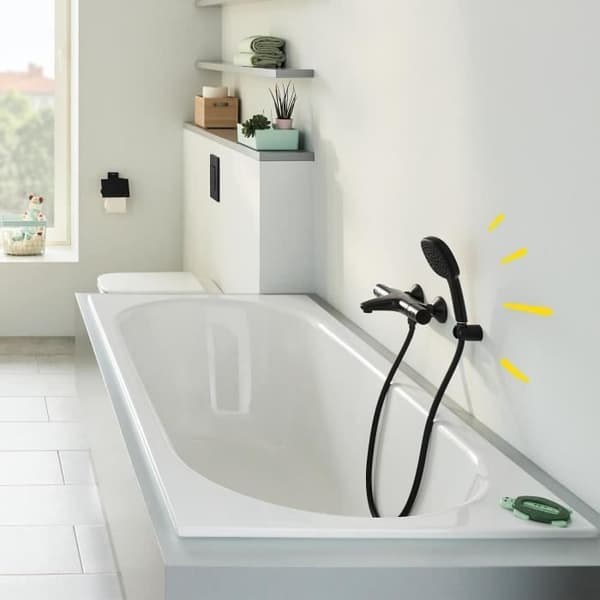 GROHE Bath/Shower Mixer - Precision Trend - Thermostatic - Matte Black