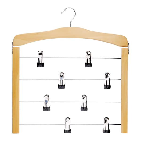 Alpina Trouser Hanger with Clips - Space-Saving Design