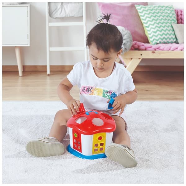Dolu Shape Sorter House with 5 Shapes 12 Months+