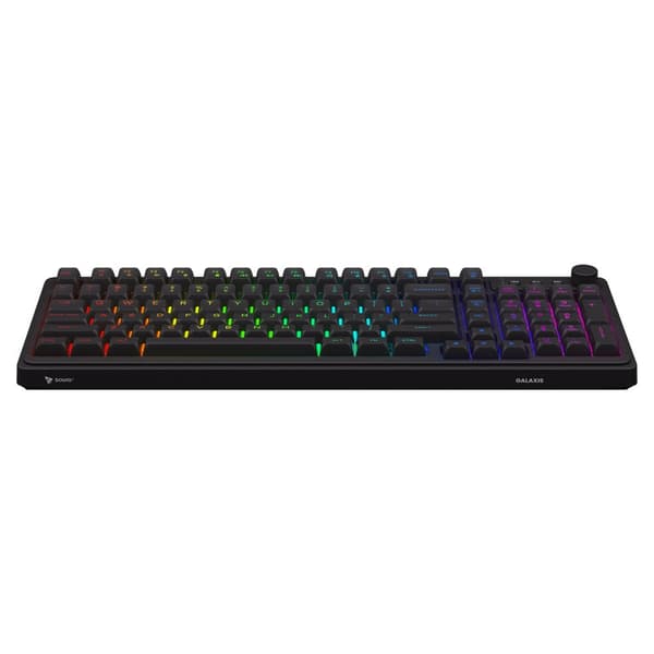Savio Galaxis Gaming Keyboard USB QWERTY US Black