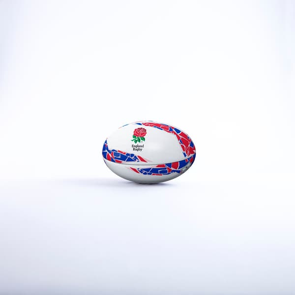 GILBERT England Supporter Rugby Ball Size 4