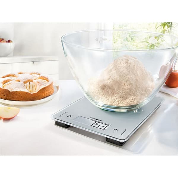 Soehnle 66225 Page Waterproof Digital Kitchen Scale Grey