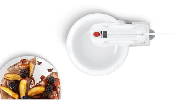 BOSCH MQWPL2000 Hand Mixer 375W White