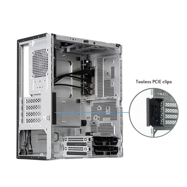 Chieftec BS-20B-OP Midi Tower Case Black