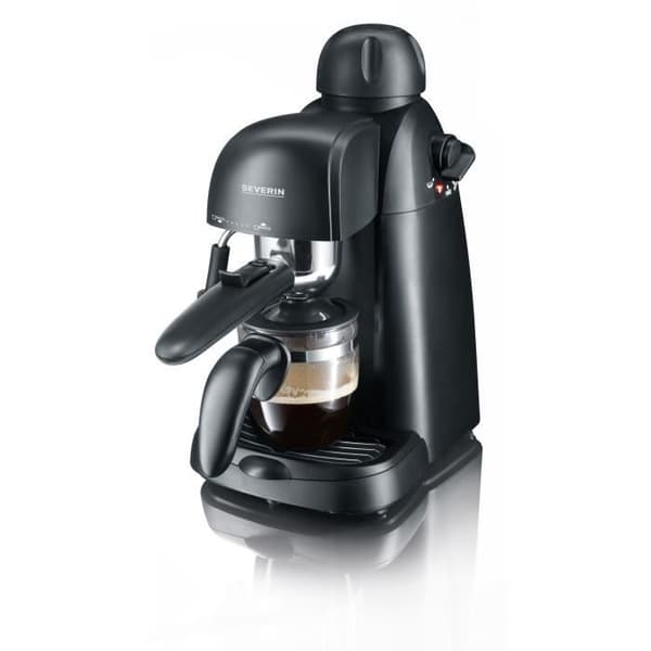 SEVERIN KA5978 Espresso Coffee Maker - 4-Cup - 3.5 Bar Pump - Black