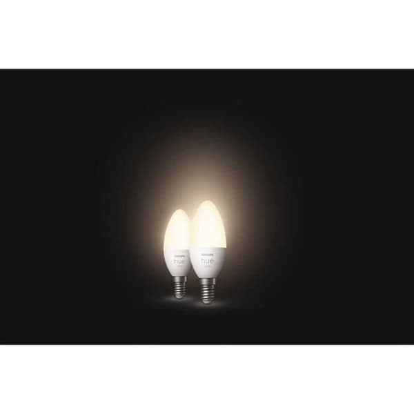 Philips Hue HW 5.5W E14 Smart Bulbs x2