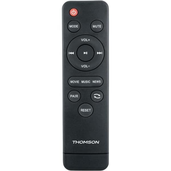 THOMSON Soundbar - Black - Bluetooth 5.3 - 120W - TV Input ARC/CEC - USB - Equalizer - Remote Control