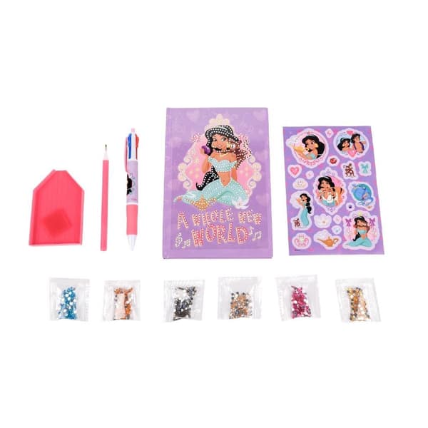 Disney Princess Diamond Painting Diary - Creative Diary for Kids