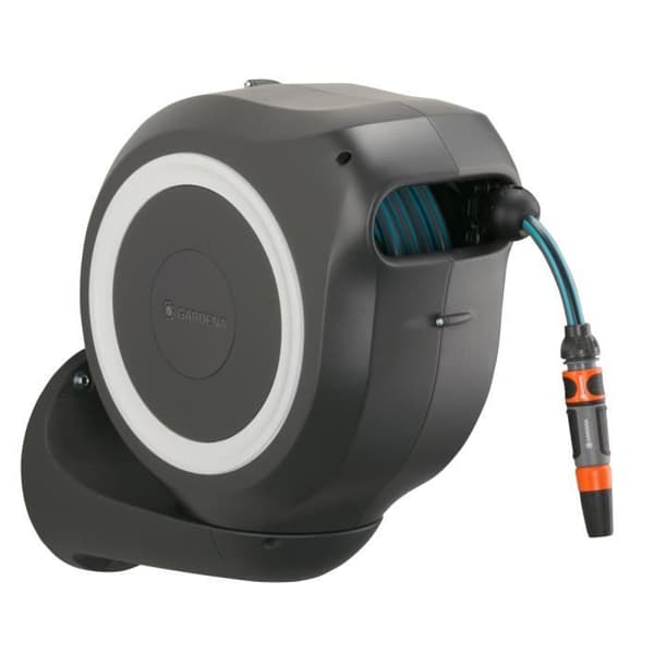 GARDENA RollUp M Automatic Wall-Mounted Hose Reel - 20 m