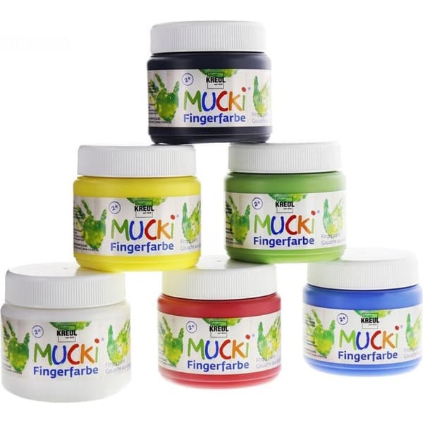 Kreul Mucki Finger Paint 6x150 ml