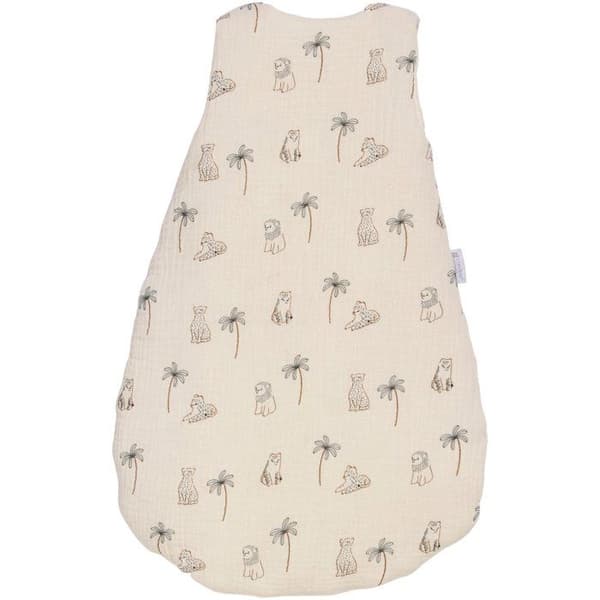 CANDIDE Mini Comforter - 55 cm - 0/3 months - White with Tiger Print