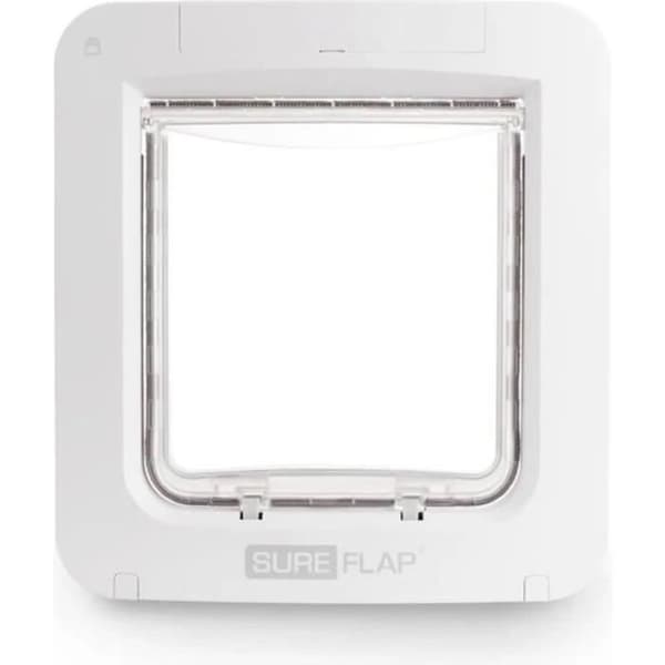 SUREFLAP Large Smart Microchip Cat Flap - White - 178 mm x 170 mm