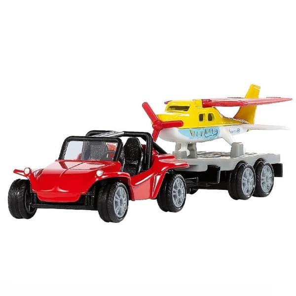 Siku Buggy with Sports Plane 1:50