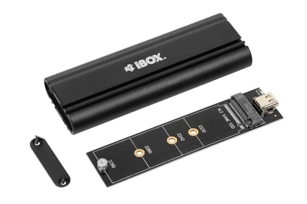 iBox HD-07 SSD Enclosure Black M.2