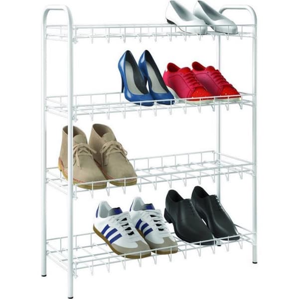 Tomado 4-Tier Shoe Rack 64x23x80 cm