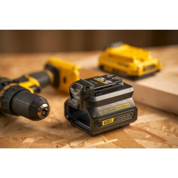 STANLEY FATMAX V20 Battery Adapter - SFMCB100-XJ - For 18V Tools