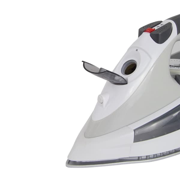 Esperanza Dry & Steam Iron 2400W Ceramic Soleplate Black Grey White
