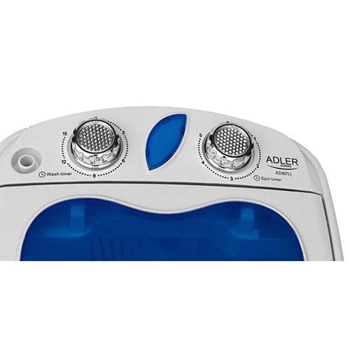Adler AD 8051 Washing Machine Top-Load 3kg Blue White
