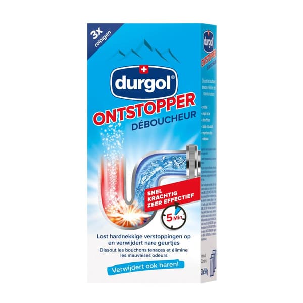 Durgol Unblocker Drain Cleaner 3x 50 g