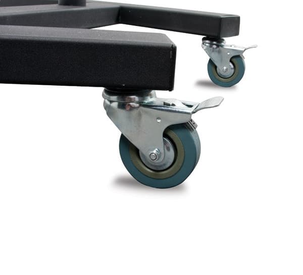 B-Tech Large Universal Flat Screen Trolley/ Floor Stand (VESA 800 x 600) O50mm