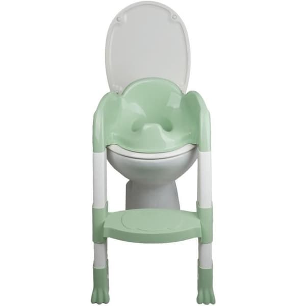 THERMOBABY KIDDYLOO Toilet Seat Reducer - Adjustable - Celadon Green