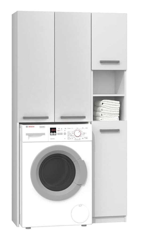 Topeshop MARPOL DD Bathroom Storage Cabinet - White - Model: MARPOL DD
