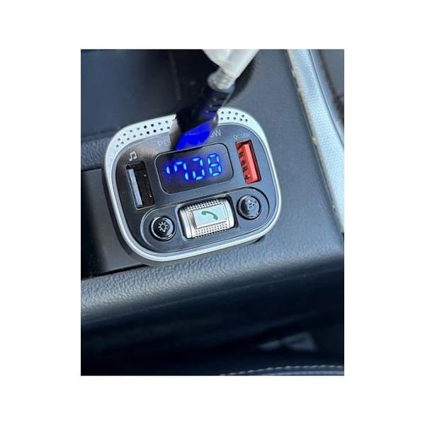 THOMSON Bluetooth FM Transmitter V5.4 - 12/24V - 48W - QC 3.0 & PD 30W