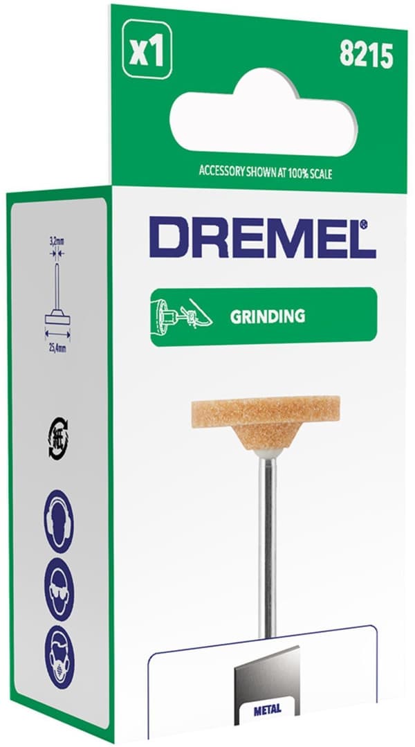 DREMEL Grinding Wheel - 8215 - Aluminum Oxide - 25.4 mm Diameter