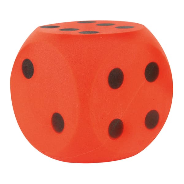 Soft Red Dice - 16 cm - Foam