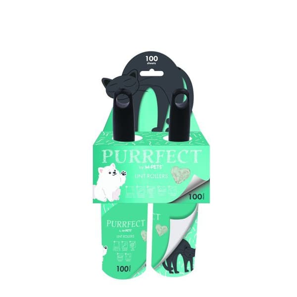 M PETS Lint Remover Rolls - 60 Sheets - 23.7 x 5.75 cm - Green