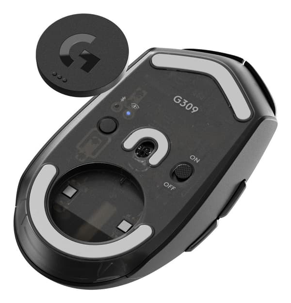 Logitech G G309 Gaming Mouse - Optical, Wireless, 6 Buttons, 2.4 GHz, Bluetooth