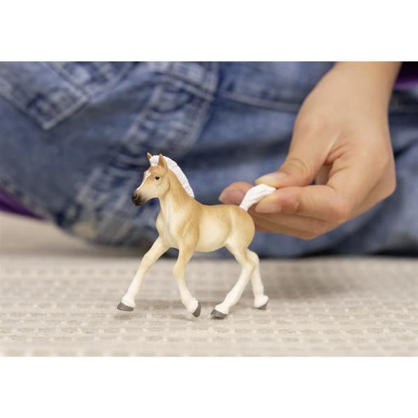 Schleich Haflinger Foal Figurine - Hand-painted - Educational Toy