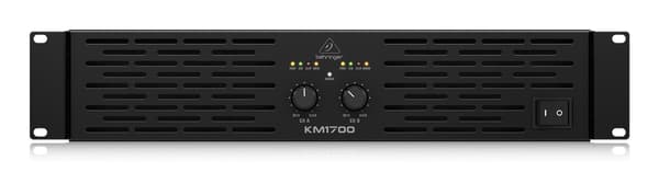 Behringer KM1700 Power Amplifier - 2x800W 4 Ohms - Black