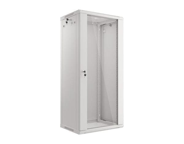 Lanberg Rack Cabinet 27U Wall Mounted White WF01-6427-10S