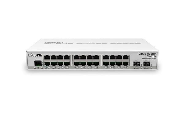 Mikredik CRS326-24 G-2S+IN 24-Port 1000 M Network Switch