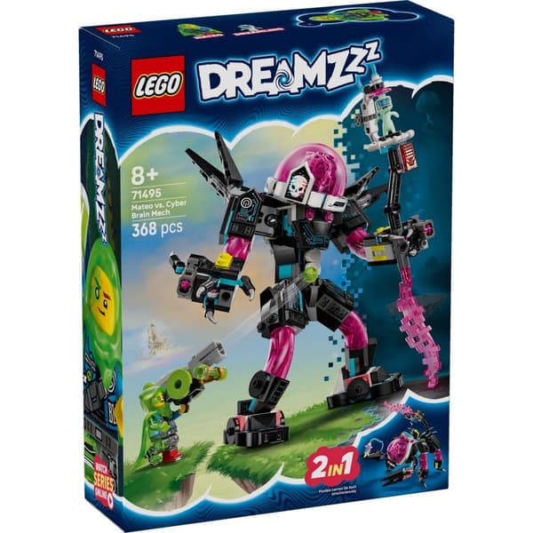 Lego Dreamzz Mateo vs Cyberbreinmecha