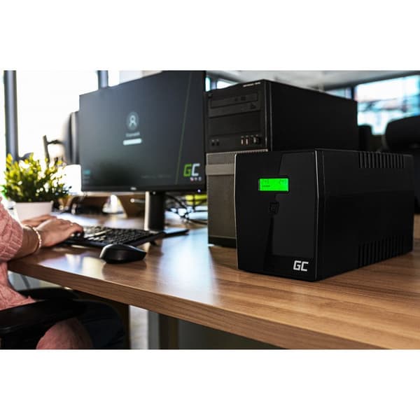 Green Cell UPS08 UPS 1000 VA 700 W 4 AC outlets