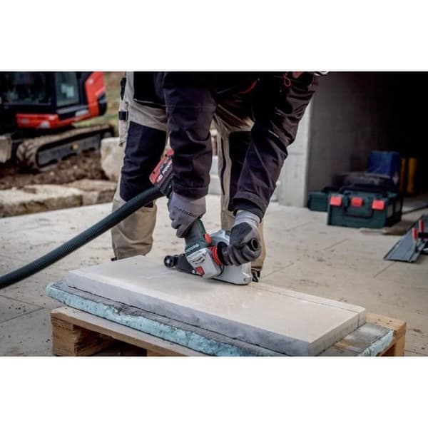 METABO Cordless Angle Grinder WVB 18 LT BL 11-125 Quick - 18V - Concrete - Professional