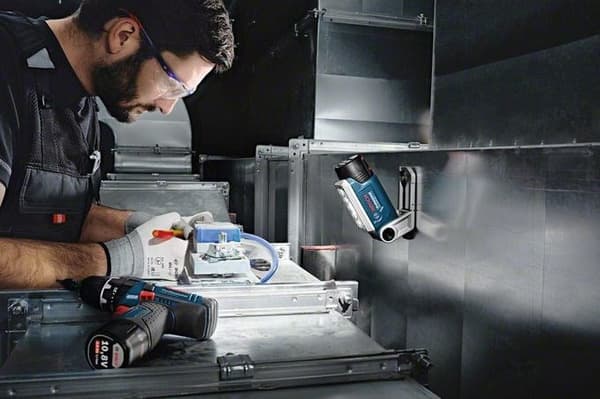 Bosch GLI DeciLED Professional LED Torch Blue Grey