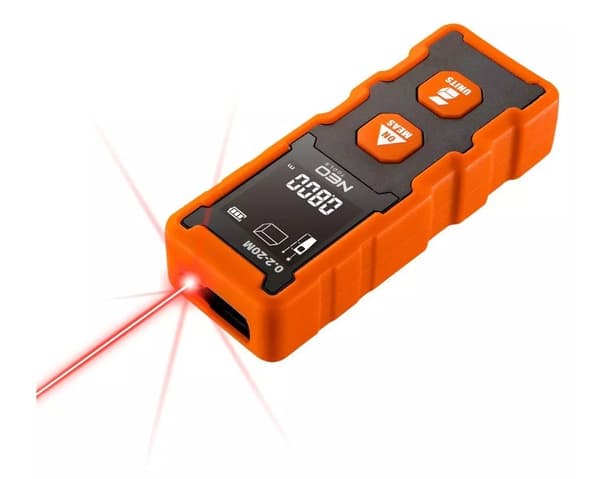 Laser rangefinder range 20 m