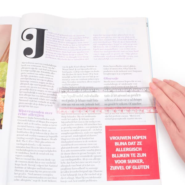 Vitility Magnifying Reading Ruler 20 cm VIT-70410050