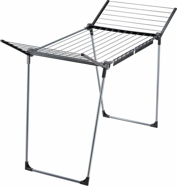 Leifheit Pegasus 180 Solid Black Drying Rack 18 m 81589