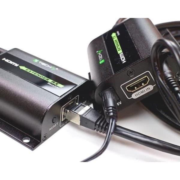 Techly HDMI Extender Full HD over Cat.5E/6/6A/7 up to 60 m IDATA EXT-E70I