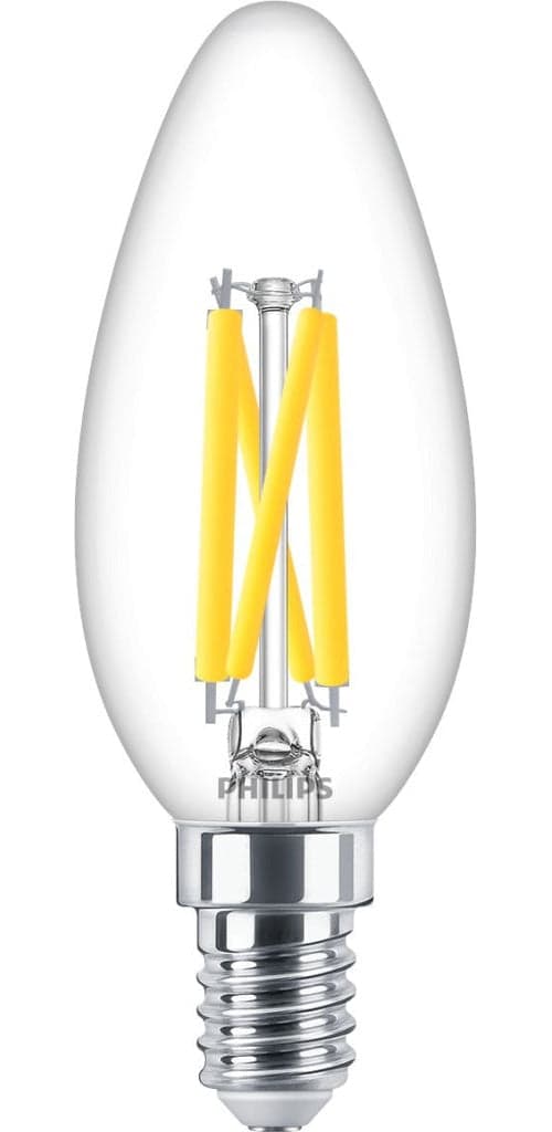 Philips LED Classic 40W B35 E14 Clear Wgd90 Srt4