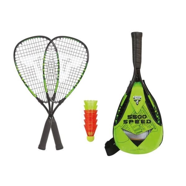 TALBOT TORRO Badminton Racket Speed 5500 - Aluminum - 56.5 cm - 170 g - Durable String