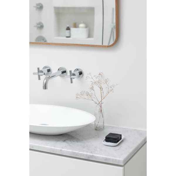 Brabantia ReNew Soap Dish - White - Non-Slip Base