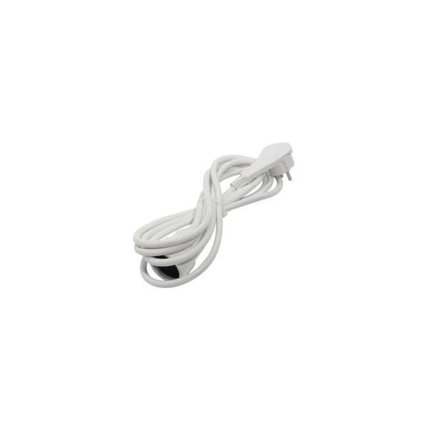 CHACON Extension Cable - HO5VVF - 16A - 3 m - White