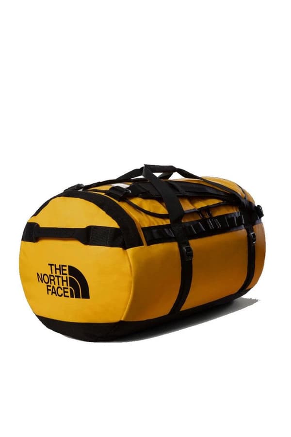 The North Face Base Camp Duffel L duffel bag 95 L Polyester Black Yellow