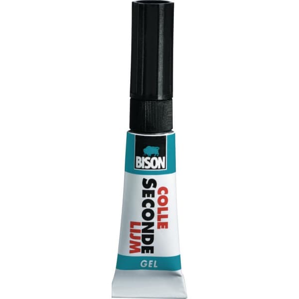 Bison Super Glue 3 g - Fast and Strong Adhesive