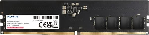 Adata RAM D5 4800 - 32GB U-DIMM - DDR5 - AD5U480032G-S